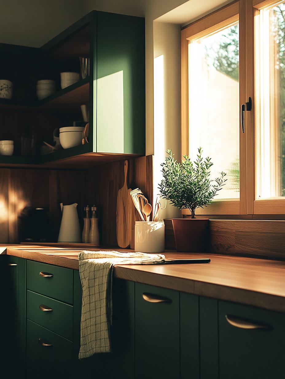 Forest Green Elegance