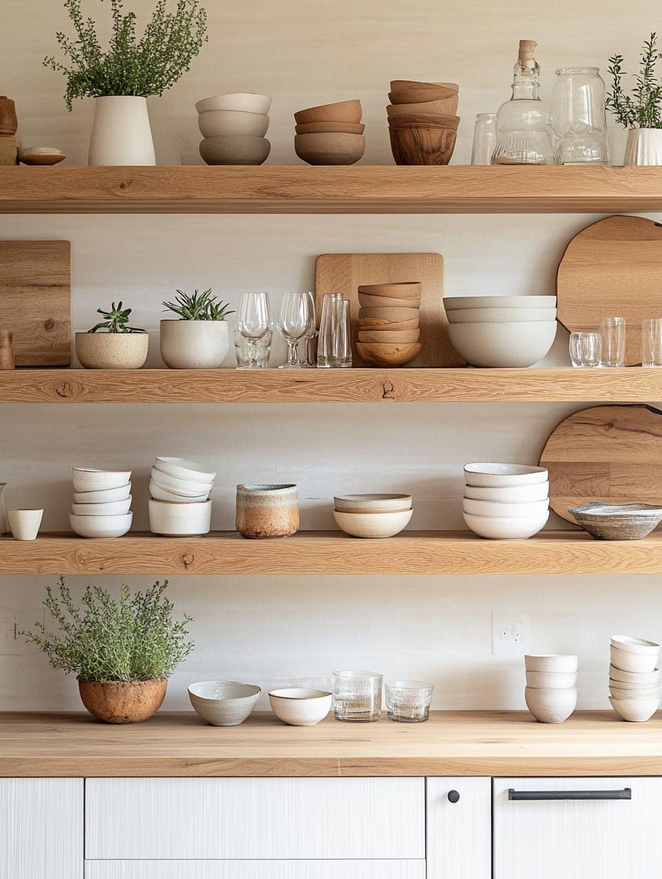 Open Shelving Mix