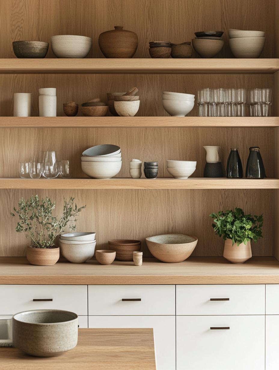 Open Shelving Mix