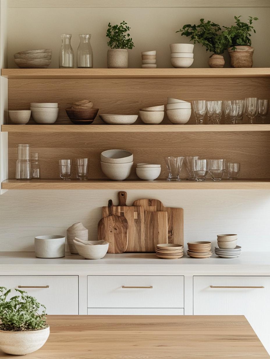 Open Shelving Mix