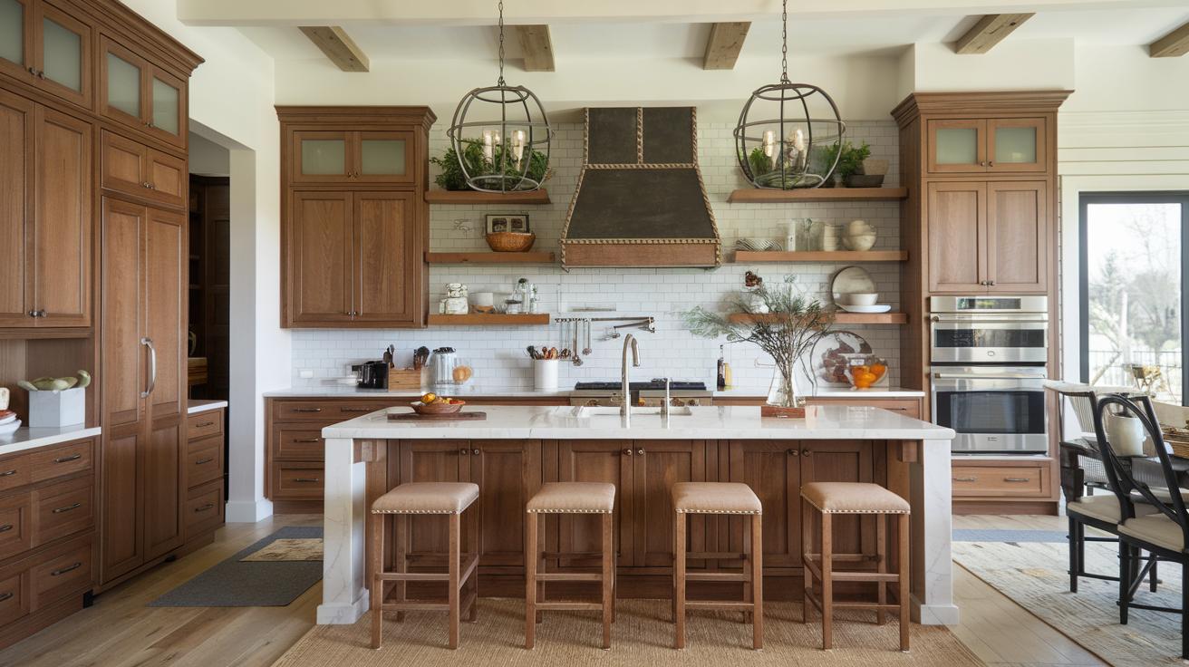 15 Brown Kitchen Cabinets Ideas