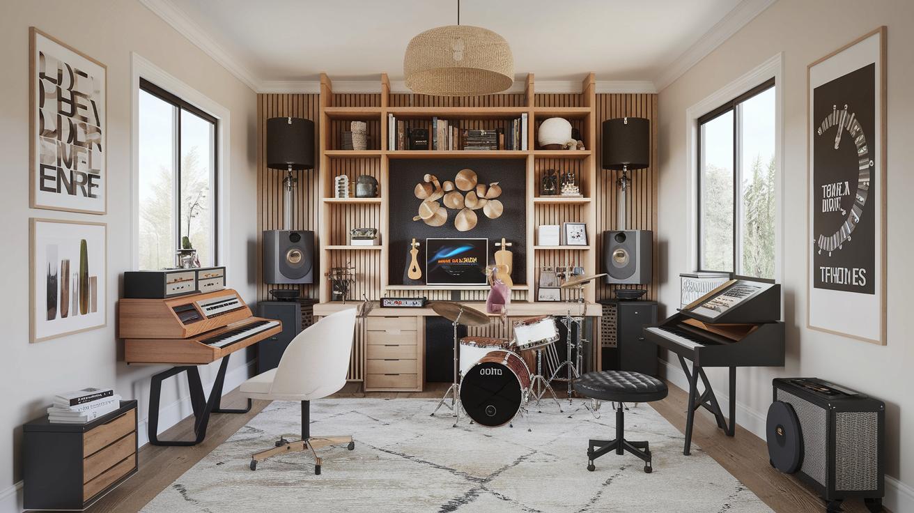 15 Creative Ideas to Transform Your Home into a Personal Music Studio Oasis