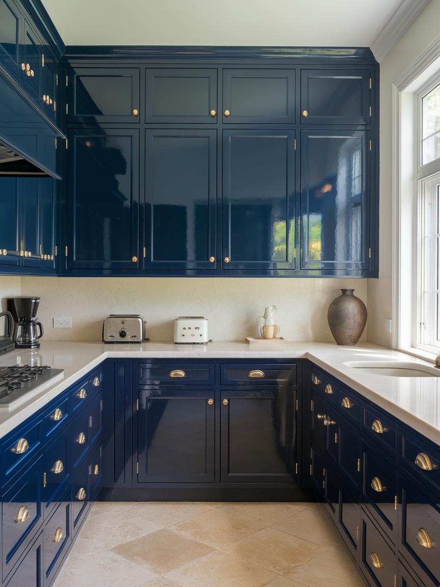 Midnight Blue Elegance