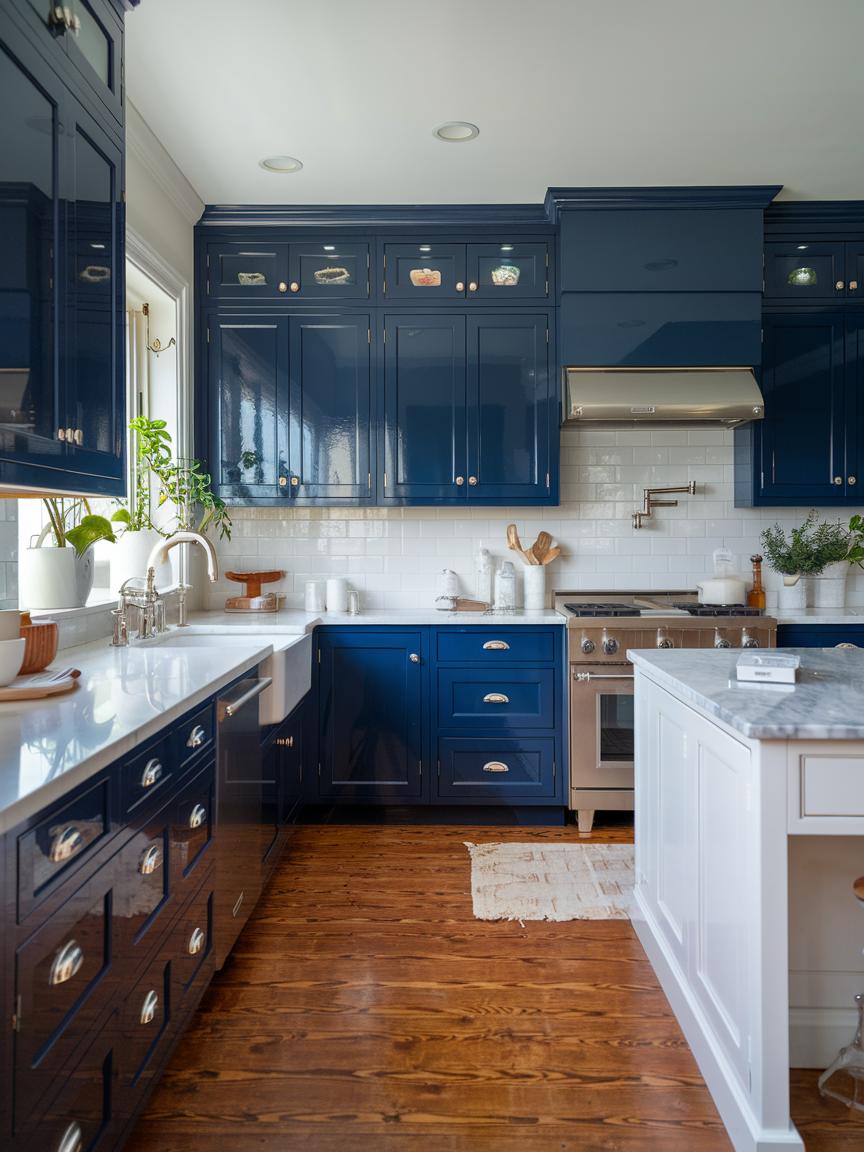 Midnight Blue Elegance