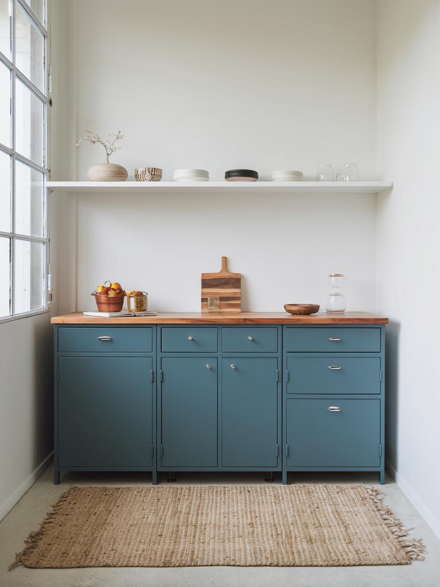 Steel Blue Modernity