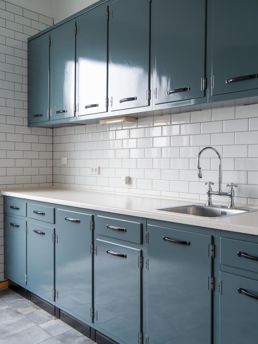 Steel Blue Modernity