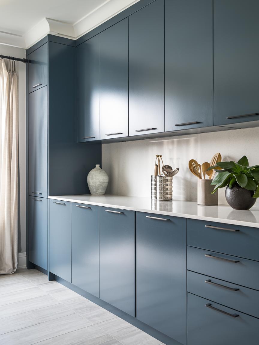 Steel Blue Modernity