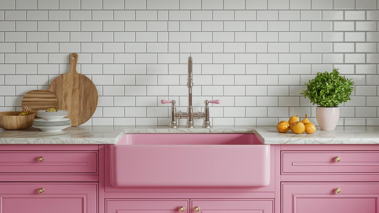 15 Pink Kitchen Sinks That Break Traditional Design Rules